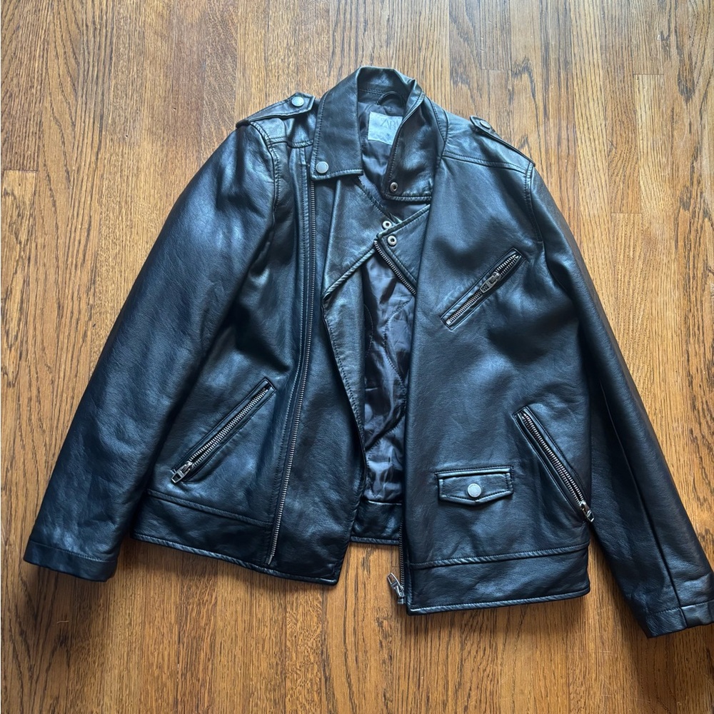 Zara Faux Leather Jacket for a girl or boy